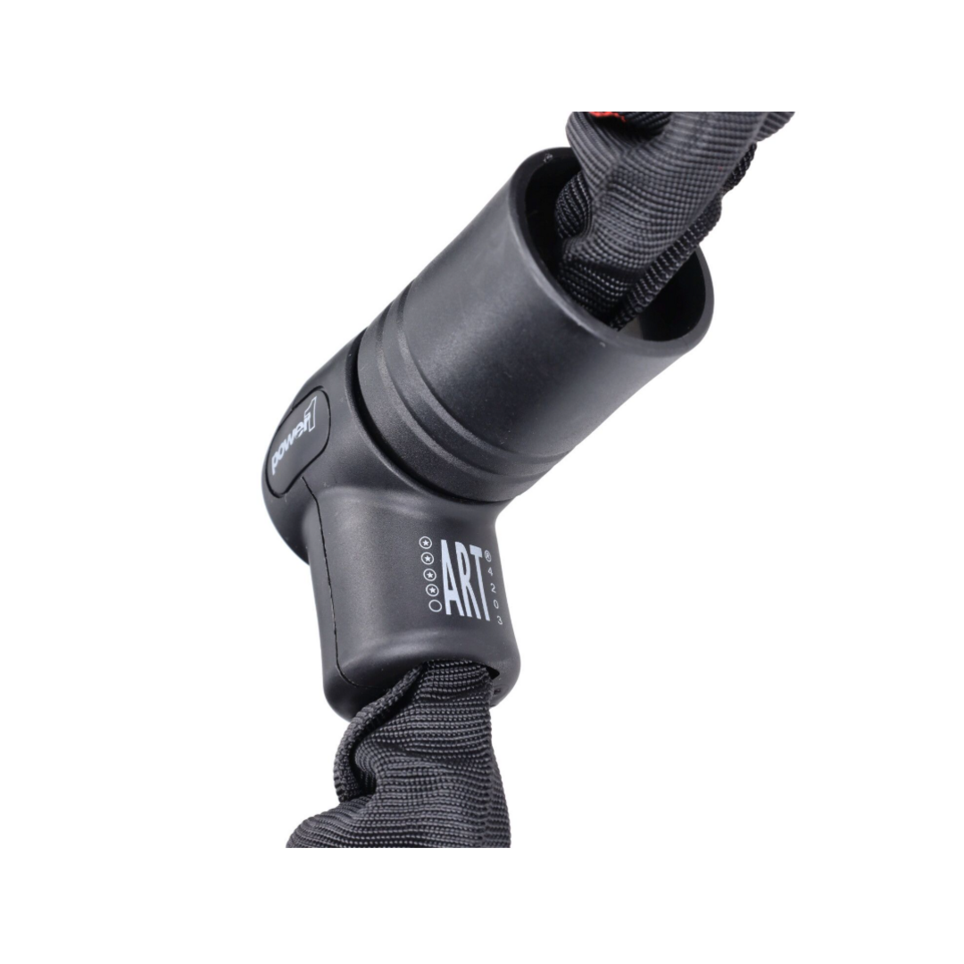 Power1 kettingslot met vaste kop – ART 4 sterren – 180 cm – geschikt voor scooter en motor