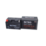 Nitro YTZ10S GEL accu – 12V 8,6Ah onderhoudsvrij voor China LX & 4T scooters