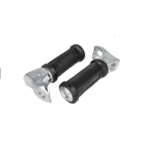 Kreidler Ronde duo-voetsteunset universeel – passend op Puch, Tomos, Kreidler, Zundapp en andere bromfietsen