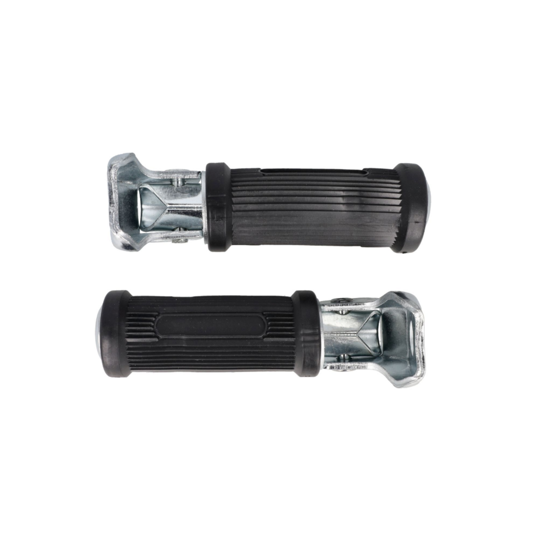 Kreidler Ronde duo-voetsteunset universeel – passend op Puch, Tomos, Kreidler, Zundapp en andere bromfietsen