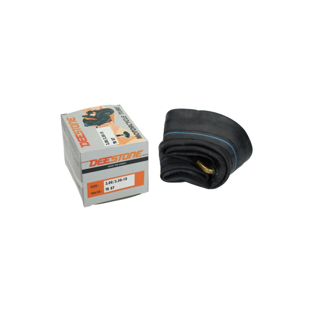 Deestone Deestone binnenband 3.00/3.25/3.50x10 met haaks ventiel voor scooters met 10 inch velg