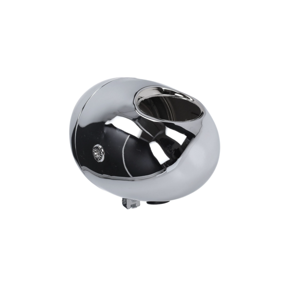 Puch Koplamp Guia EI-model chroom 130mm voor model Puch en klassieke bromfietsen