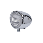 Puch Koplamp Guia EI-model chroom 130mm voor model Puch en klassieke bromfietsen