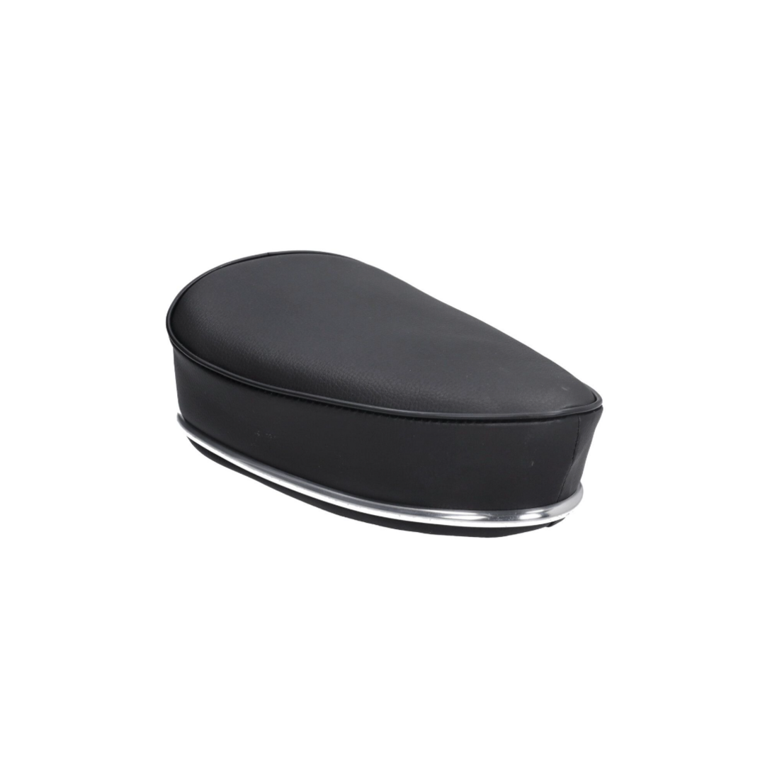 Puch Zadel oldtimer zwart (Made in Europe) voor model Condor, Puch en X30 bromfietsen