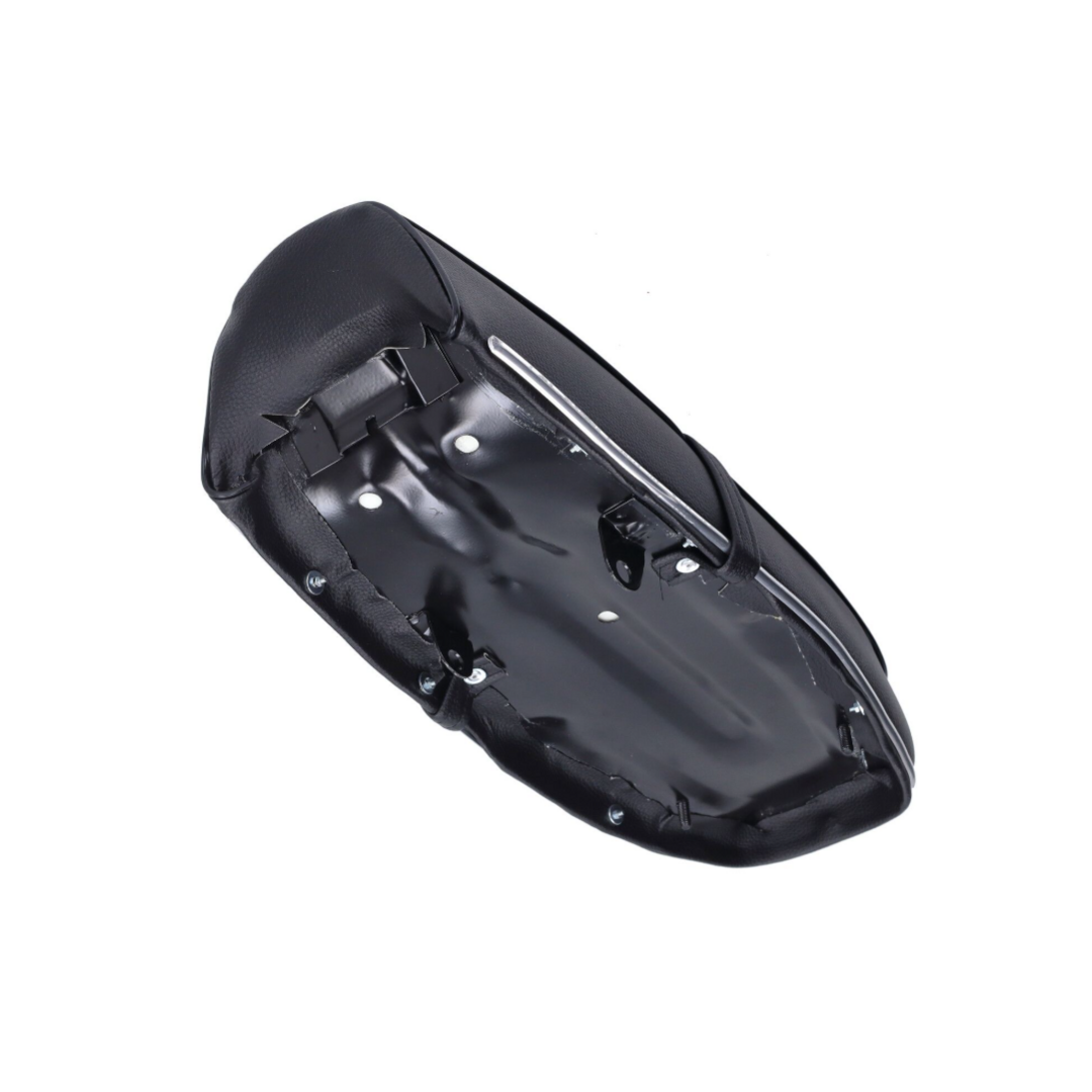 Yamaha Buddyseat Yamaha FS1 zwart – origineel model met streep, lange uitvoering, vaste montage (made in EU)