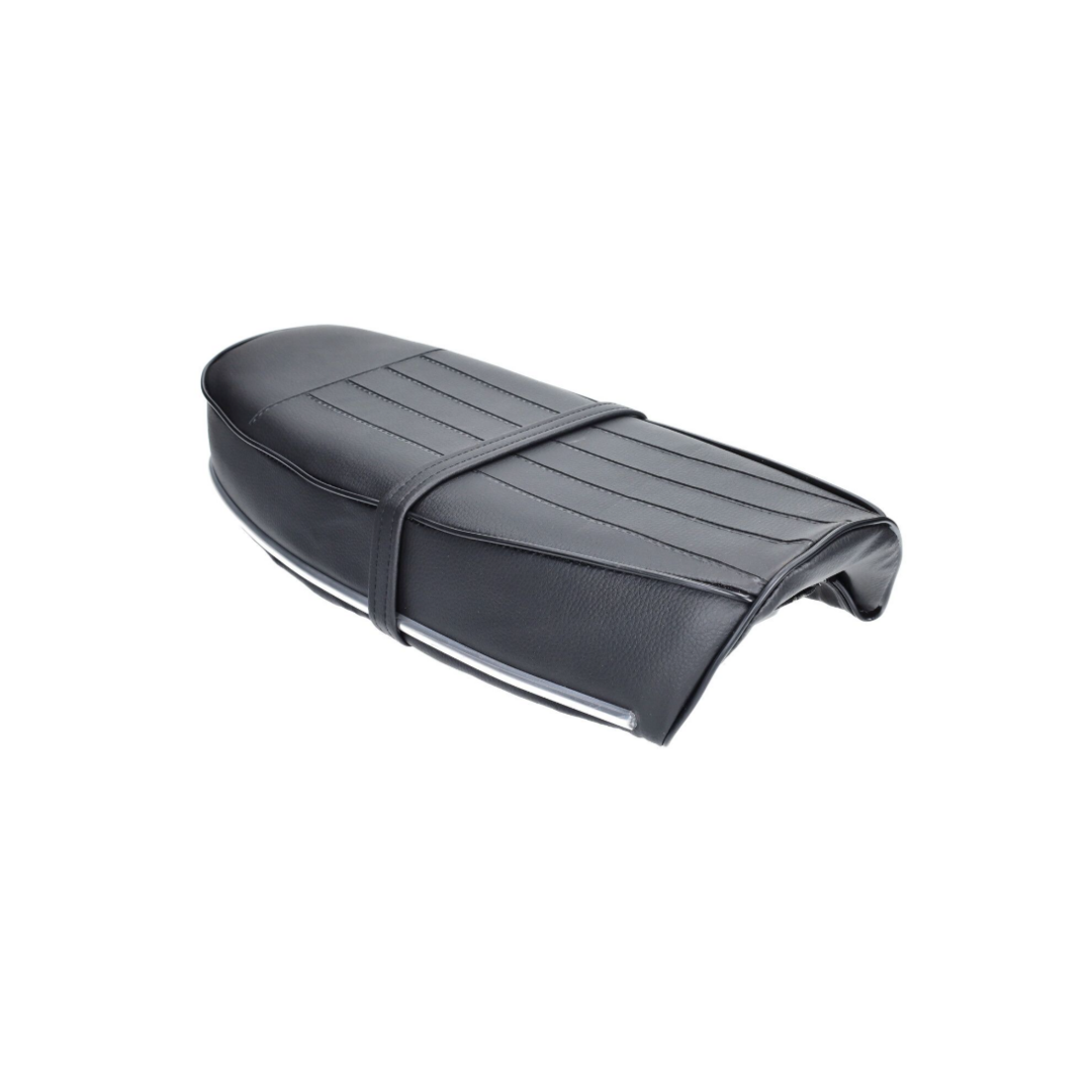 Yamaha Verstelbare buddyseat Yamaha FS1 zwart – met sleuf en schroefgat – Made in Europe