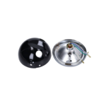 Yamaha FS1 Ronde koplamp zwart voor Yamaha FS1 – klassieke uitvoering