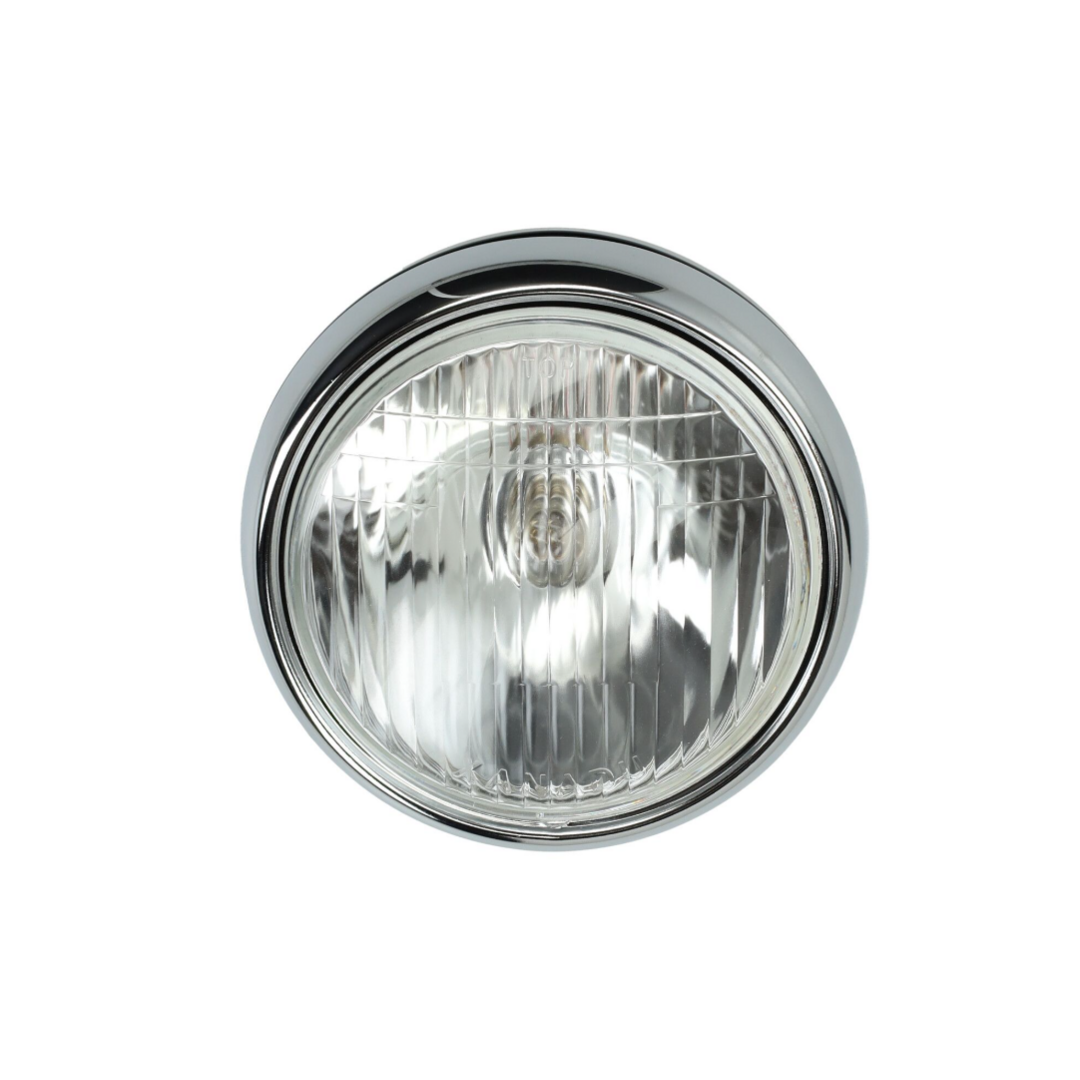 Yamaha FS1 Ronde koplamp zwart voor Yamaha FS1 – klassieke uitvoering