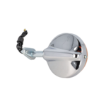 Yamaha Plat voorste knipperlicht in chroom voor Yamaha FS1 – klassiek model richtingaanwijzer