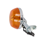 Yamaha FS1 Plat voorste knipperlicht in chroom voor Yamaha FS1 – klassiek model richtingaanwijzer