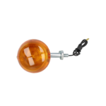 Yamaha FS1 Plat voorste knipperlicht in chroom voor Yamaha FS1 – klassiek model richtingaanwijzer