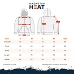 Verwarmd vest ETNA™ heren – zwart – met powerbank – borst & rug verwarming