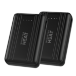 BLAZE verwarmde handschoenen zwart – 2x powerbank inbegrepen – touchscreen, winddicht & waterafstotend