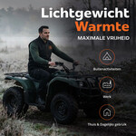 MAGMA™ verwarmde werkbodywarmer heren – zwart – met powerbank – borst, rug & handvakken verwarmd