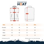 MAGMA™ verwarmde werkbodywarmer heren – zwart – met powerbank – borst, rug & handvakken verwarmd