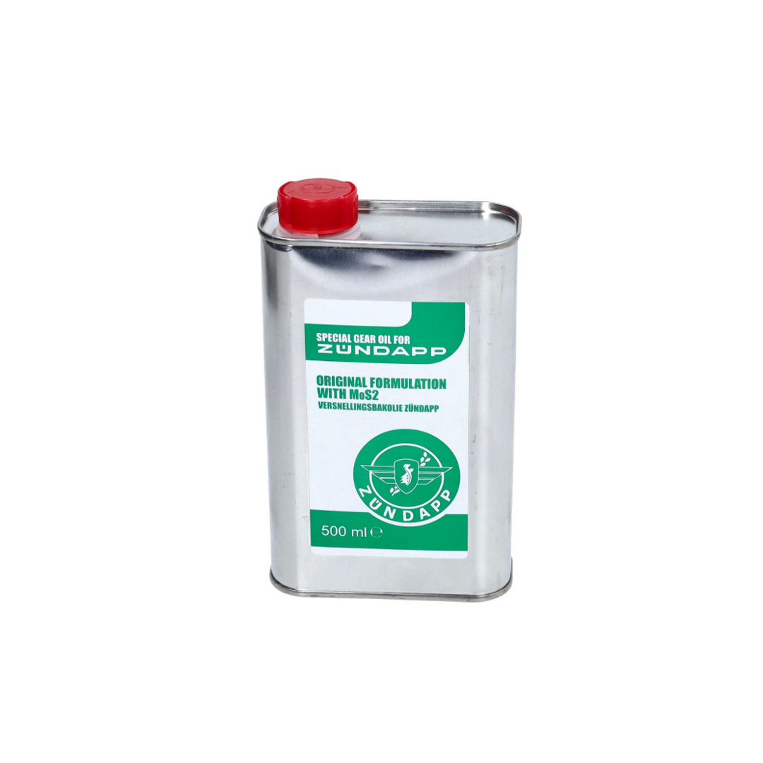 Zündapp  A-kwaliteit transmissie-olie SAE 80 – 500ml blik geschikt voor Zundapp