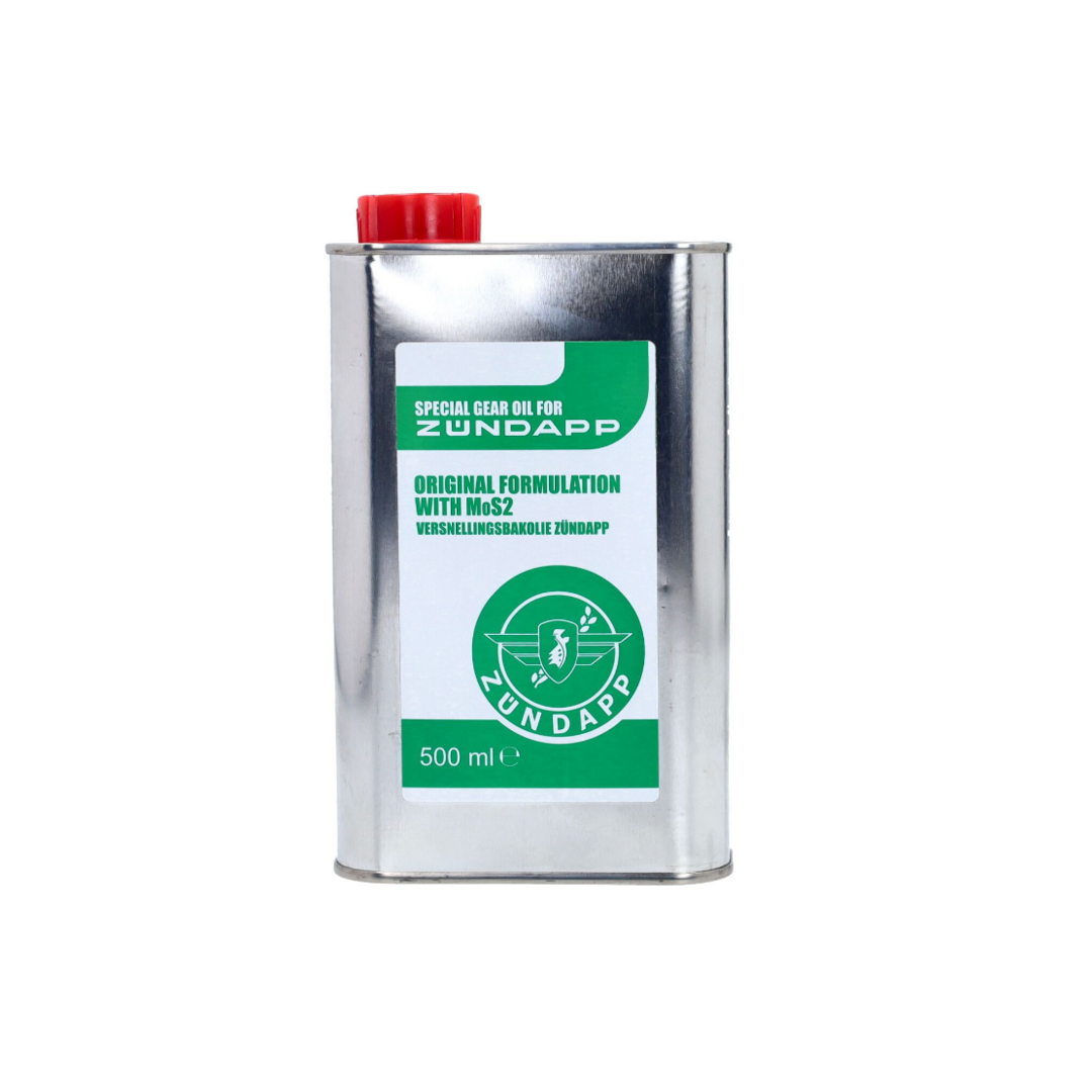 Zündapp  A-kwaliteit transmissie-olie SAE 80 – 500ml blik geschikt voor Zundapp