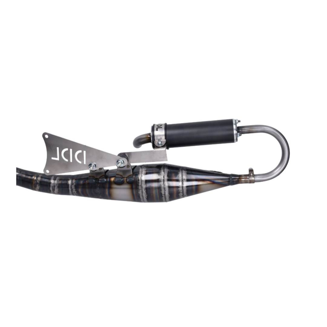 Top racing DDL Tuning Street Uitlaat voor 70cc Laagtoerige Minarelli Horizontaal Cilinders