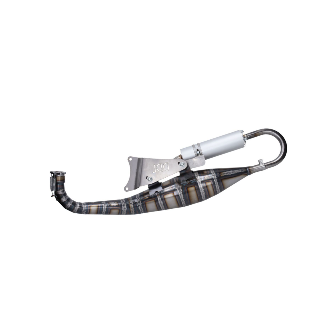 DDL Tuning Midrace Uitlaat voor 70cc Middeltoerige Aluminium Cilinders – Minarelli Horizontaal