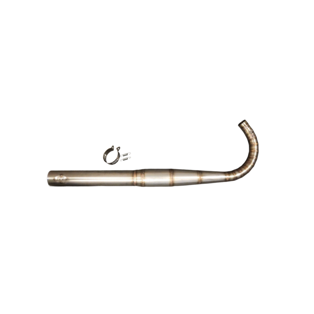 DDL Tuning expansie-uitlaat RVS voor Zundapp 125–175cc motorblokken