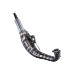Malossi DDL Tuning uitlaat voor Minarelli horizontaal 100cc – past op Malossi RC-One carter met hoogtoerige flange mount cilinders