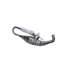 Malossi DDL Tuning uitlaat voor Minarelli horizontaal 100cc – past op Malossi RC-One carter met hoogtoerige flange mount cilinders