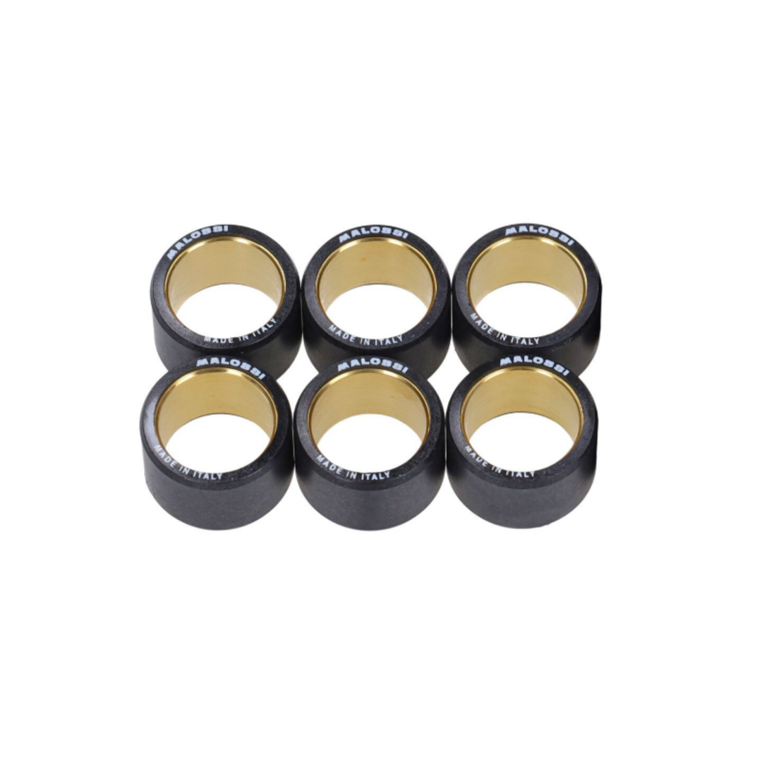 Malossi Malossi variatorrollen 669917.Q0 – 20 gram, 23x18mm – voor o.a. X-MAX 250/300, SH300i, Forza 250/300, Xciting & Agility 300