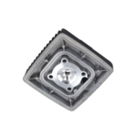 Zündapp  Zwarte cilinderkop voor Zundapp KS80 watergekoeld, geschikt voor standaard 48mm zuiger (lc)