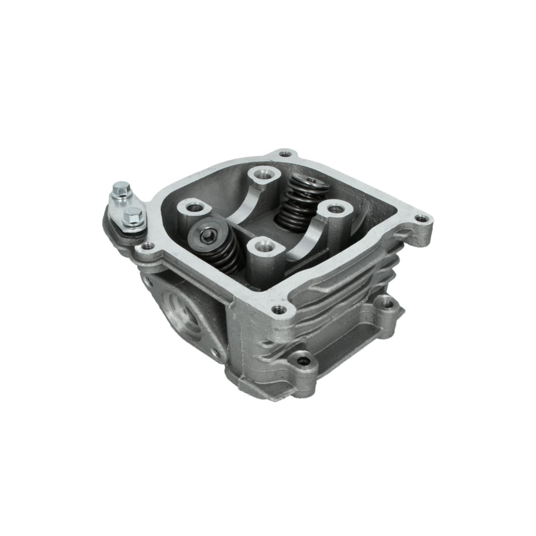 Complete cilinderkop korte klep 64mm voor China Retro, Torino, Fiddle, Filly, Kisbee 4T, V-Clic en GY6 4T scooters (zonder ERP/SLS)