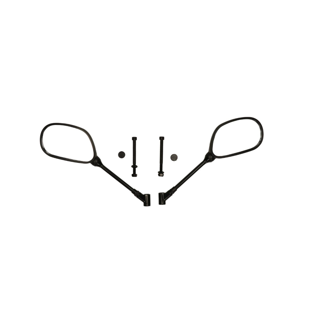 Spiegelset DMP zwart voor Peugeot Kisbee, New Vivacity en Symphony – links en rechts