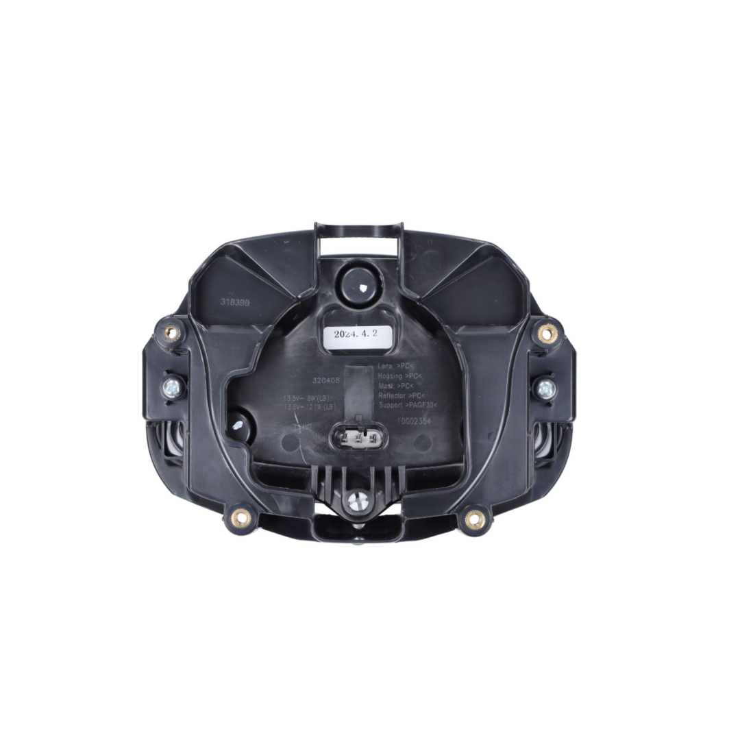 LED koplampunit smoke uitvoering voor Vespa Sprint Euro 2, Euro 4 en Euro 5