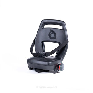 Qibbel Qibbel Junior 6+ - Kinderzitje - Achter - Zwart