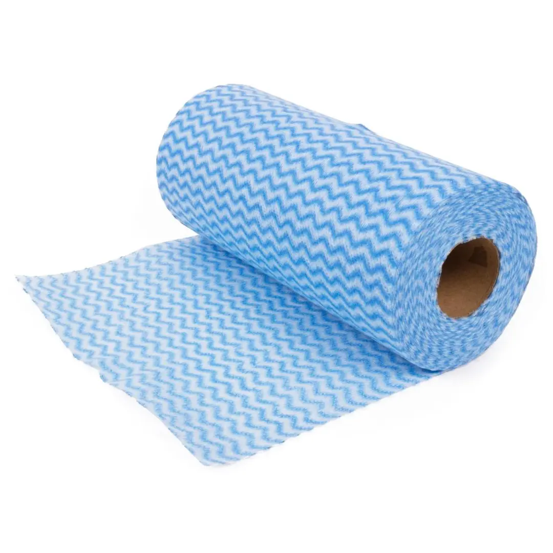 Benson schoonmaakdoekjes op rol 50 stuks 20x40 cm 30% polyester 70% viscose