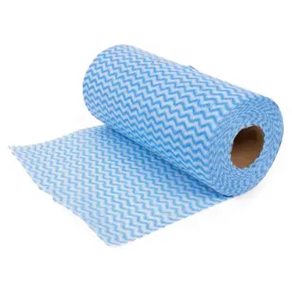 schoonmaakdoekjes op rol 50 stuks 20x40 cm