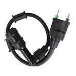 Piaggio Bobine Piaggio origineel euro-5 compleet met bougiekabel en bougiedop voor Liberty iGet, Primavera, Sprint en Zip 4T CM271706