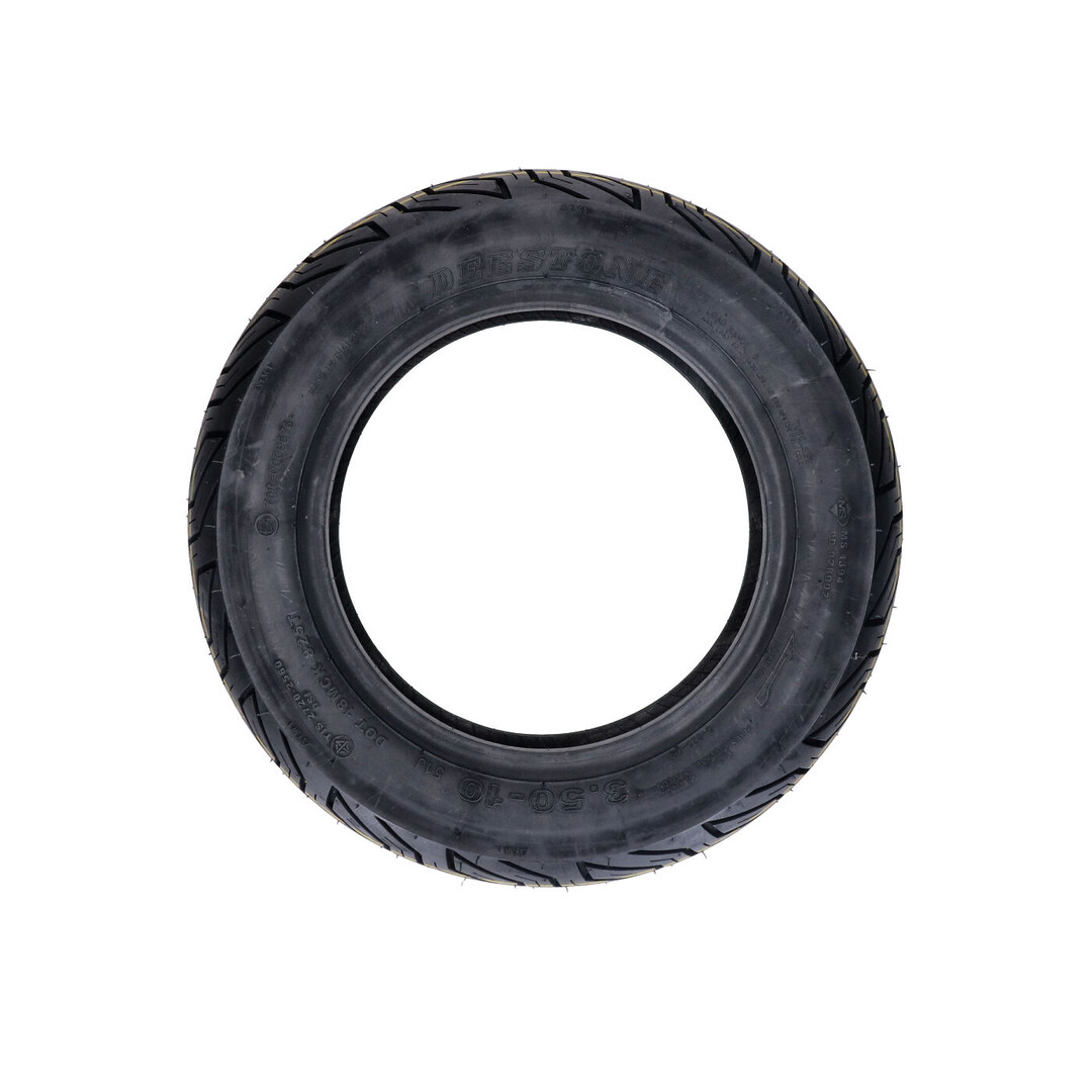 Deestone Deestone buitenband TL 350x10 D825E4TL/D826 Grip X 51J scooterband