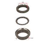 Piaggio Balhoofdset Piaggio origineel boven voor Beverly, GTS alle mod., MP3, Runner, Zip SP, LX, Primavera, Sco Piaggio, Sportcity One, Sprint en Zip 4T 650693