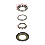 Piaggio Balhoofdset Piaggio origineel onder voor Beverly, GTS alle mod., MP3, Zip SP, LX, Primavera, Sco Piaggio, Sportcity One, Sprint en Zip 4T 650075