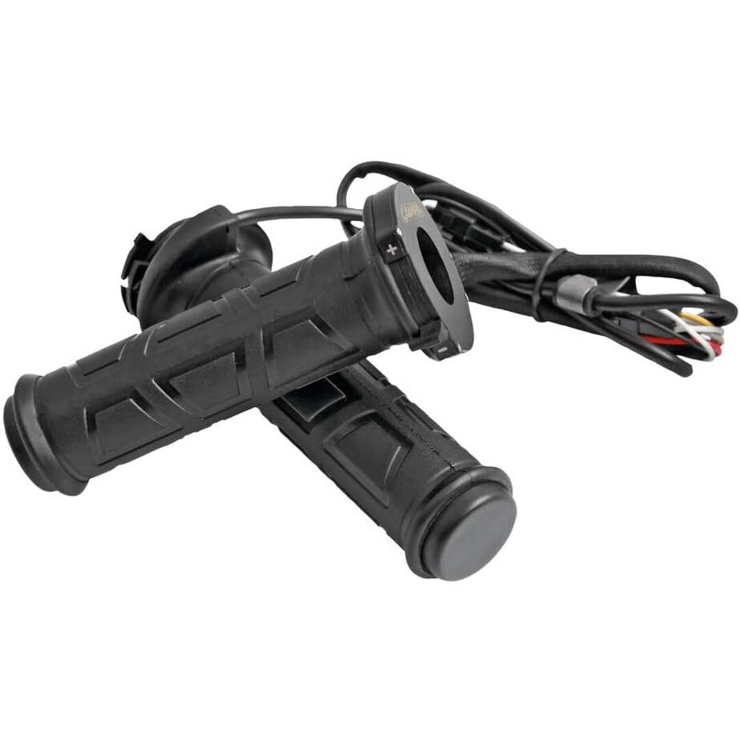 Handvatset Lampa met verwarming 12V regelbaar 22mm motor scooter quad