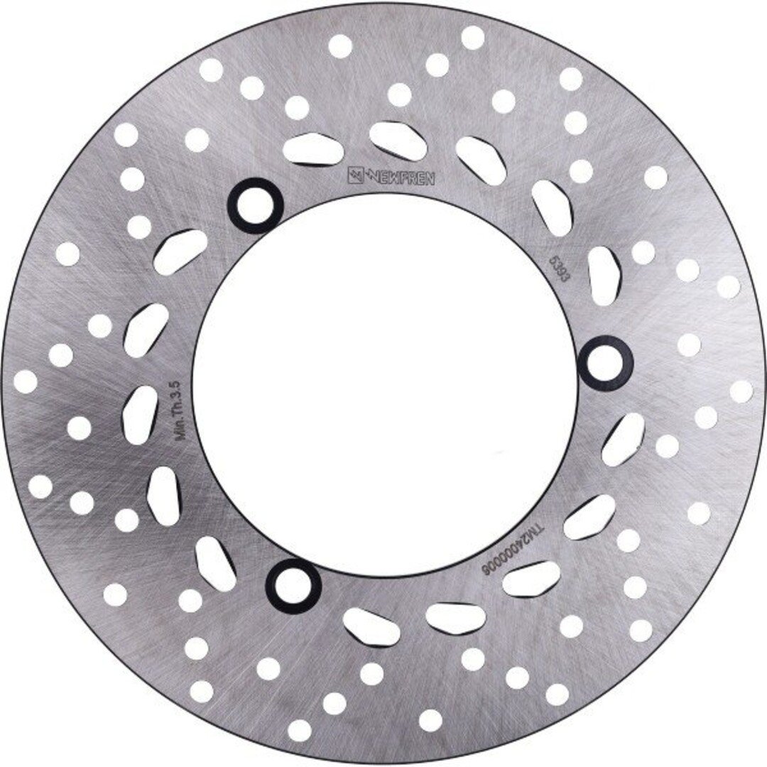 remschijf newfren 3-gaats yamaha voor n-max 155, n-max 125 df5393