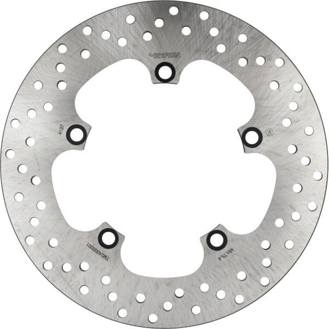 remschijf newfren 5-gaats yamaha voor x-max 125cc, x-max 300 df4137