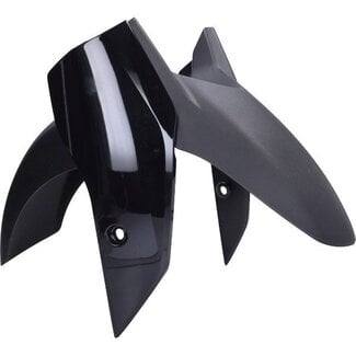 voorspatbord euro-5 glans zwart x-max 125cc, x-max 300