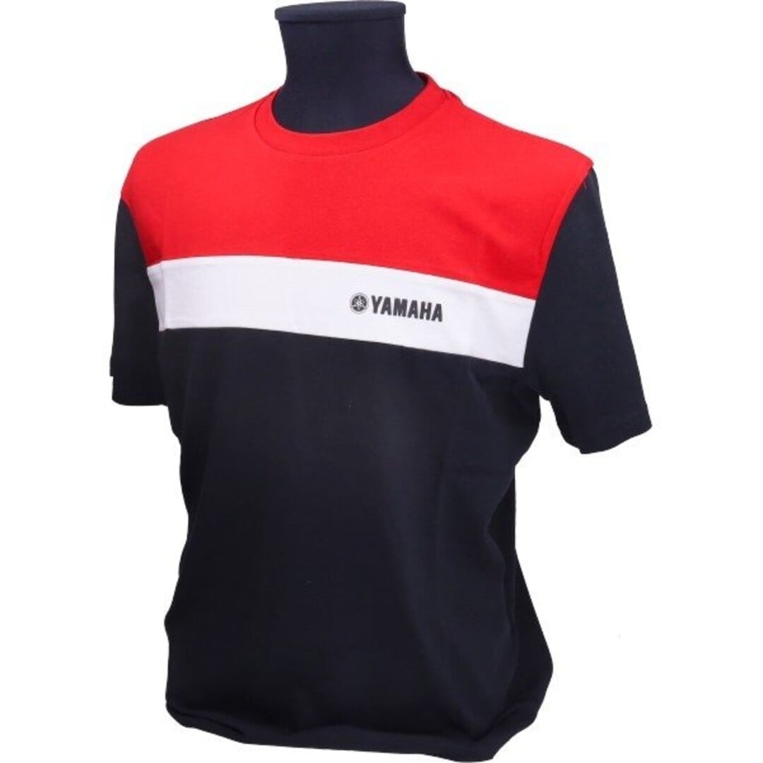 t-shirt Yamaha origineel unisex L zwart/rood/wit b25rv123b70l