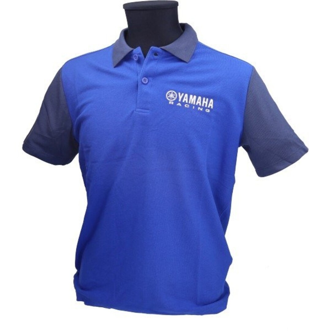polo-shirt Yamaha origineel [racing] L blauw donker b24ft118e00l