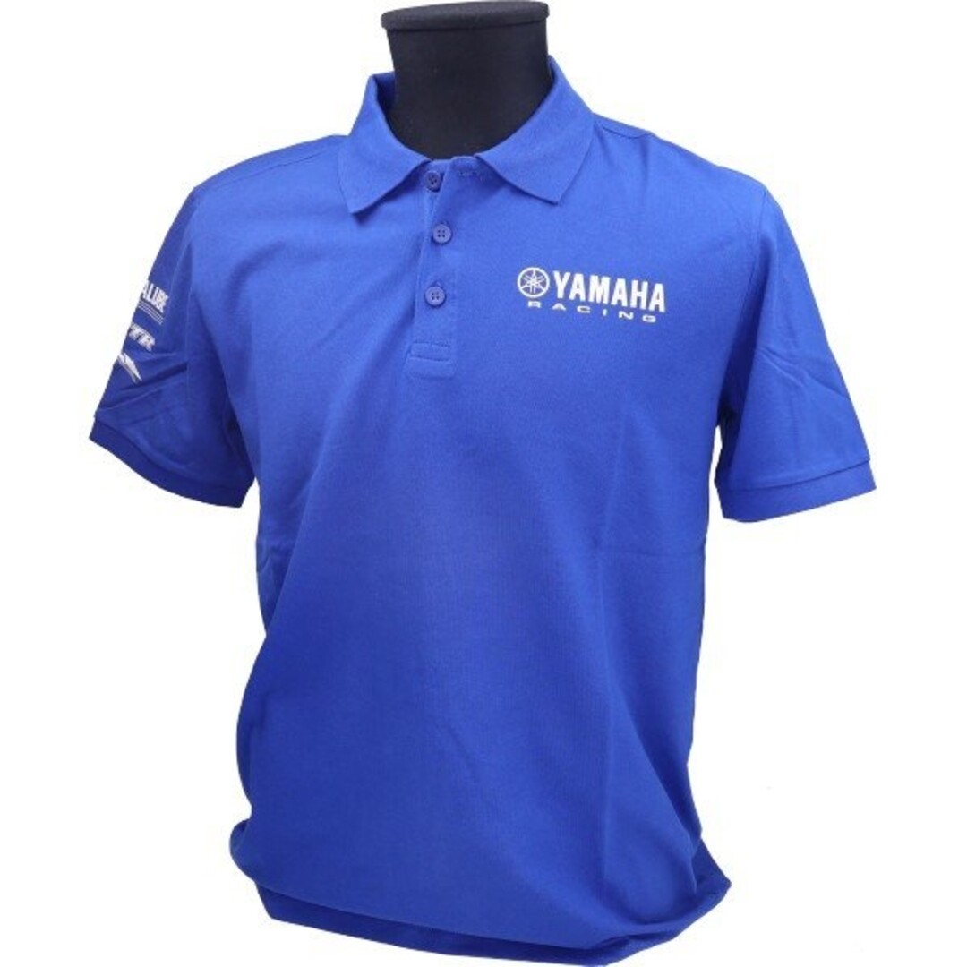 polo-shirt Yamaha origineel [racing] L blauw b24pb112e00l