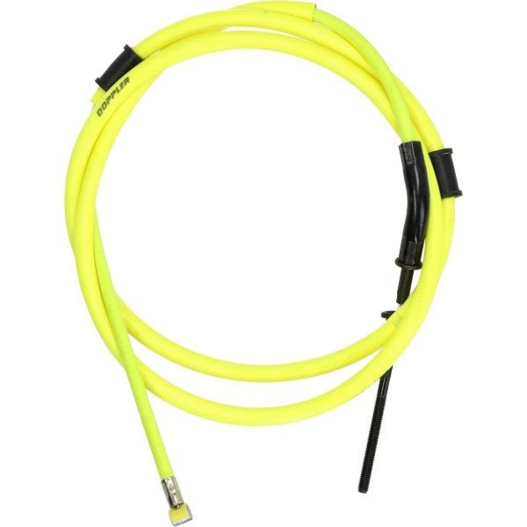 achterremkabel Doppler teflon v.a 2004 t/m 2019 geel fluor yamaha, bws, mbk booster 503887
