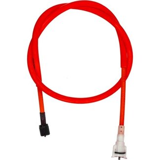 kilometertellerkabel Doppler teflon v.a 2004 t/m 2019 rood yamaha, bws, mbk booster 503888