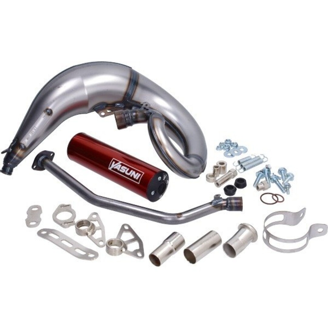 uitlaat yasuni Cross ML rood derbi, senda, sx tub807te-94