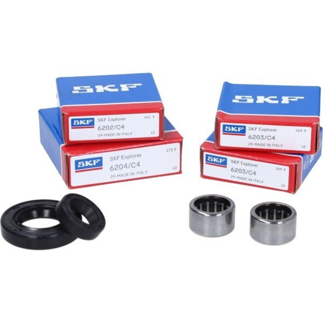 lagerset Doppler krukas complete motor beta rr50, fantic enduro, minarelli am6, rieju mrt, tzr va2002 501123