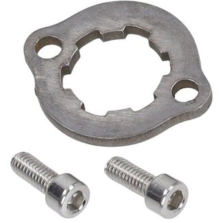 borgplaat tandwiel + m4 boutjes aprilia, gpr, rs, sx, derbi, senda drd 2006-2010, senda x-treme
